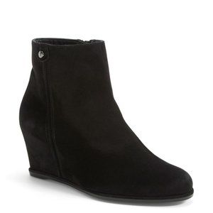 Stuart Weitzman Slidein Wedge Bootie black